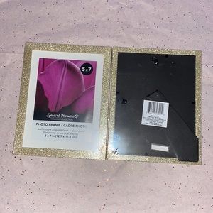 Glittery 5x7 photo frames